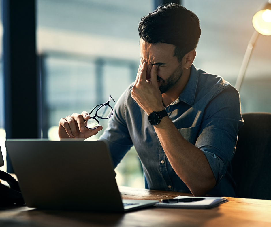 Stress and lack of sleep