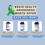 Drug Discount – Brain Health Awareness Month Offer – Save an Extra 20%